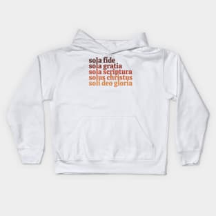 The Five Solas Kids Hoodie